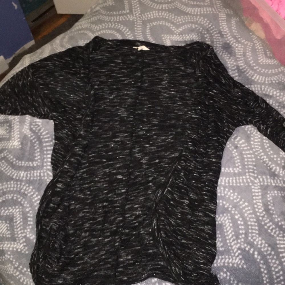 Black cardigan 3/4 sleeve